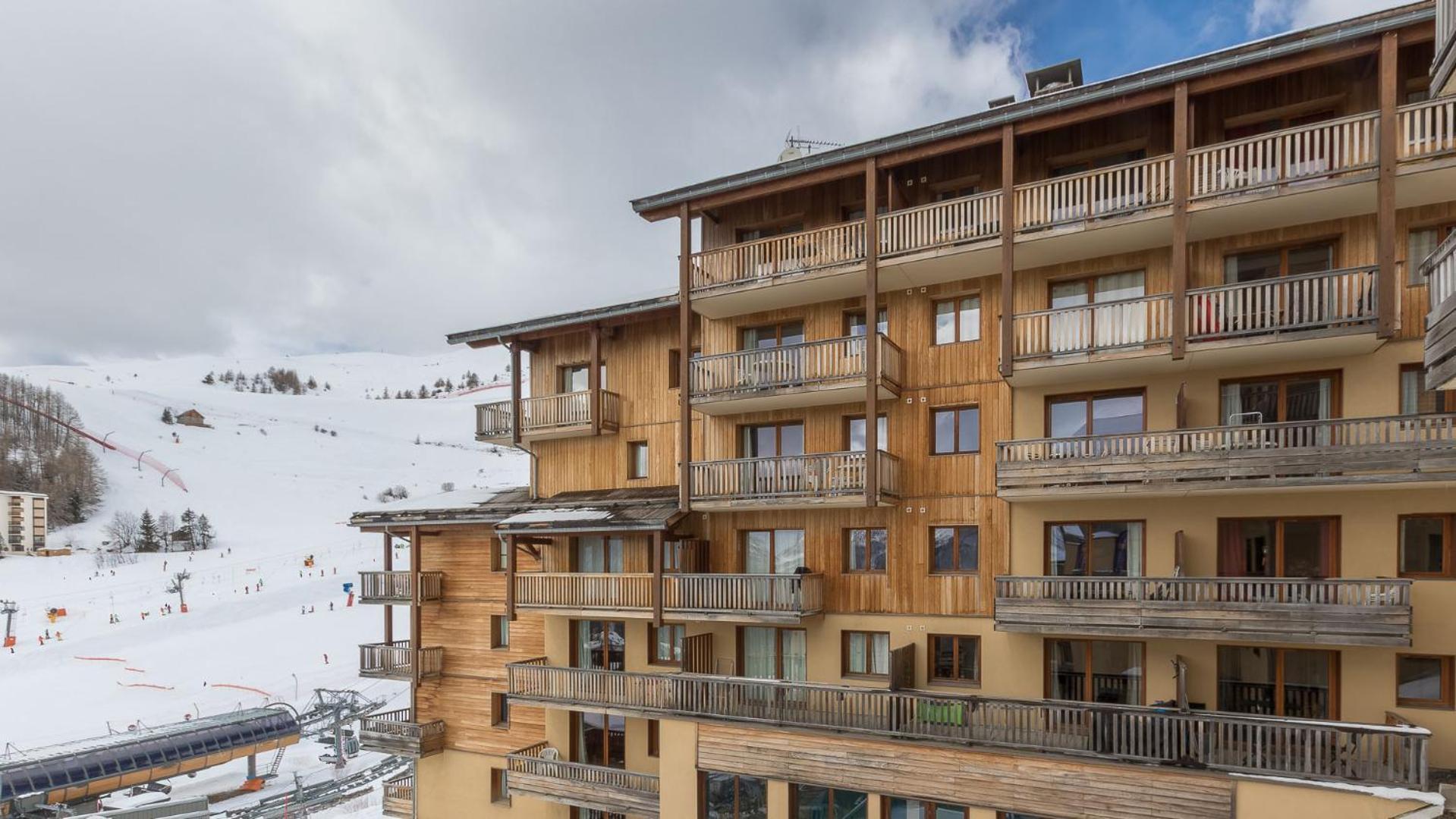 B203- Appartement 2 Pieces Cabine 6 Personnes Orcières المظهر الخارجي الصورة